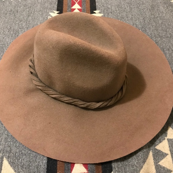 Free People Accessories - Free People~ Wide Brim Wool Hat